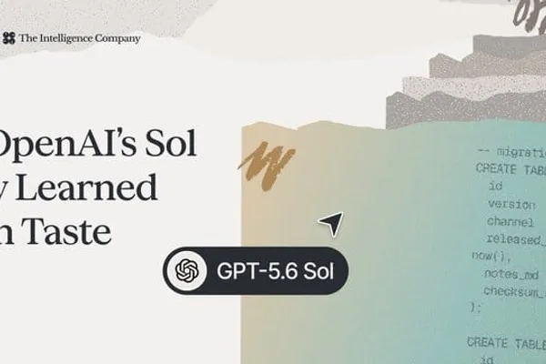 How OpenAI's Sol Finally Learned Design Taste (8 minute read)