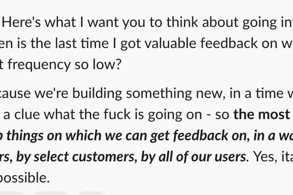 Building Software Is Learning (7 minute read)